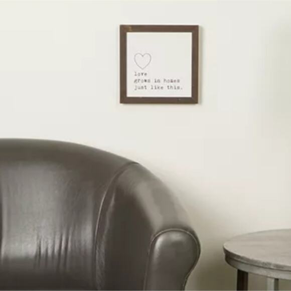 Love Grows in Homes Just Like This Wooden Wall Decor Valentine's Day - Picture 2 of 10
